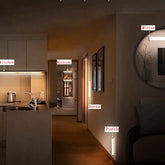 Motion Sensor LED Night Light – USB Type-C Rechargeable, Wireless, 10–50 cm Lengths